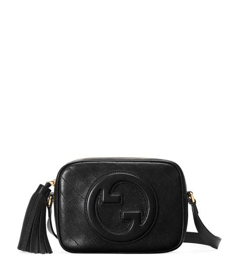 gucci pochette fiori|Gucci leather shoulder bag.